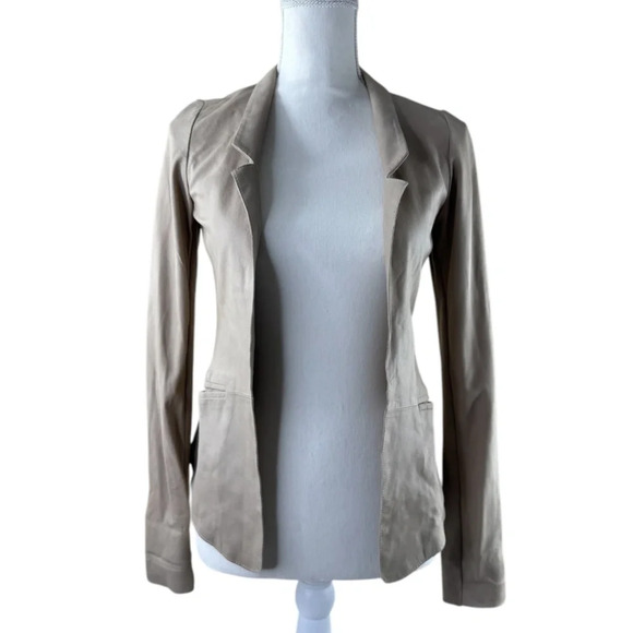 Mackage Lambskin Nude Leather Jacket - Picture 2 of 16
